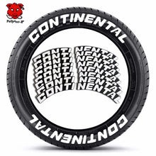 Load image into Gallery viewer, [One-piece set] Tire letter sticker one-piece set One-piece set Suitable for 4 tires No accessories included