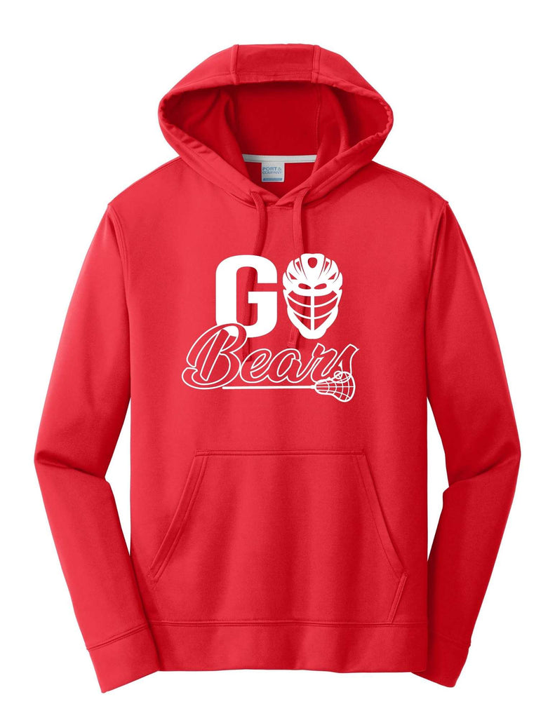 Boys Youth Lacrosse Go Bears Hoodie