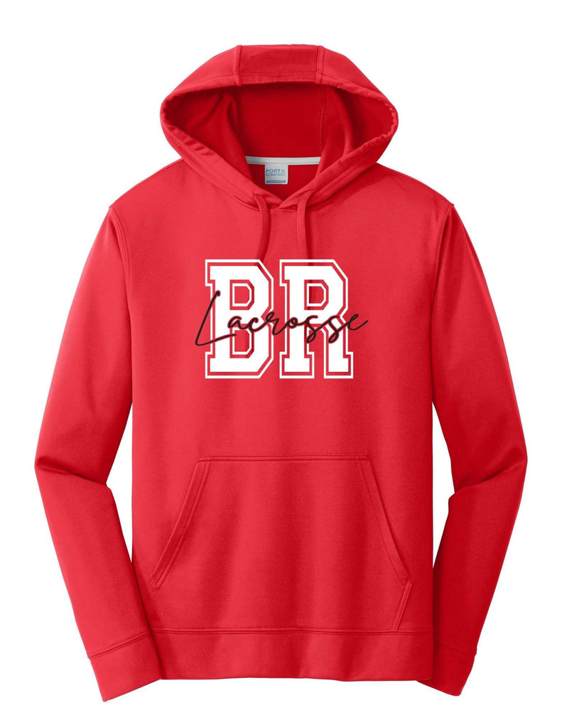 Boys Youth Lacrosse BR Lacrosse Cursive Hoodie- Adult & Youth Sizes