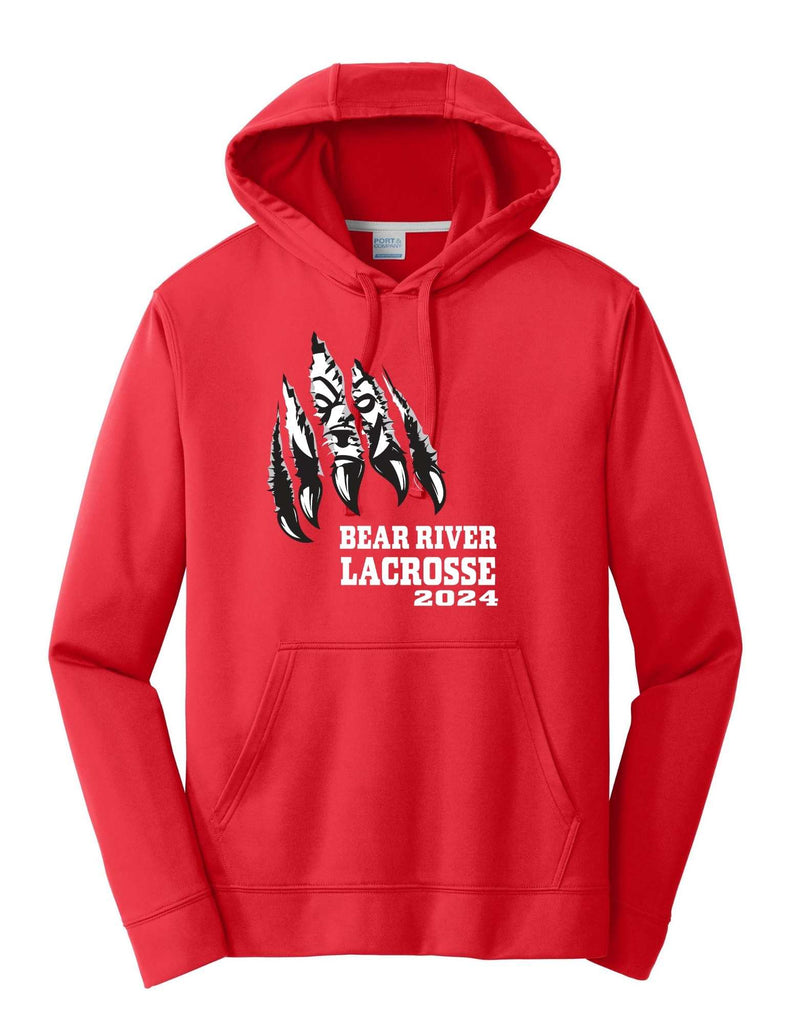 Boys Youth Lacrosse Claw Slash Hoodie