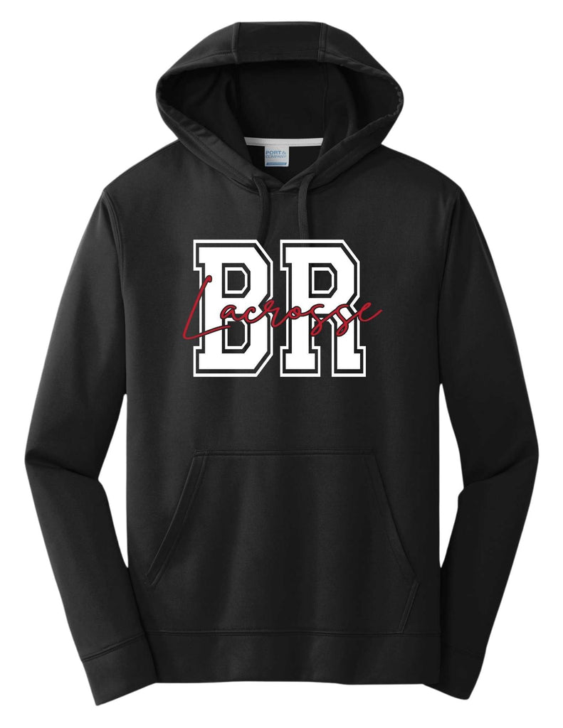 Boys Youth Lacrosse BR Lacrosse Cursive Hoodie- Adult & Youth Sizes