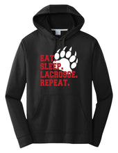 Load image into Gallery viewer, Boys Youth Lacrosse Eat Sleep Lacrosse Hoodie