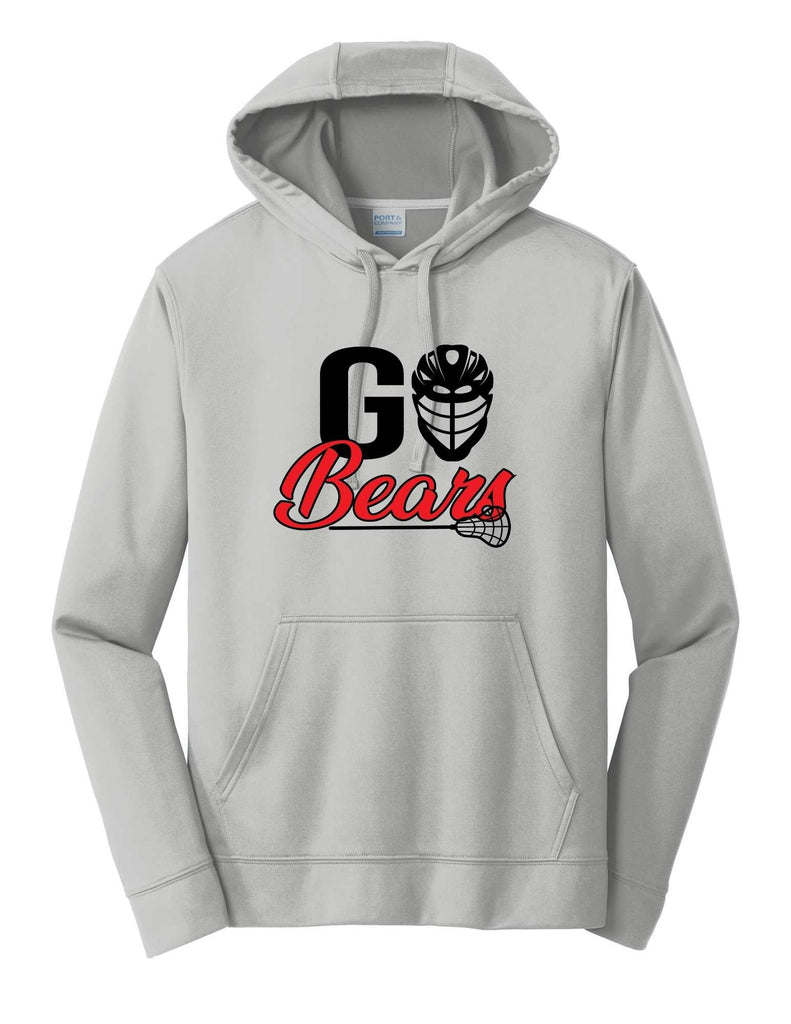 Boys Youth Lacrosse Go Bears Hoodie