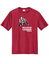 Load image into Gallery viewer, Youth Lacrosse Claw Slash Apparel- Adult &amp; Youth Sizes