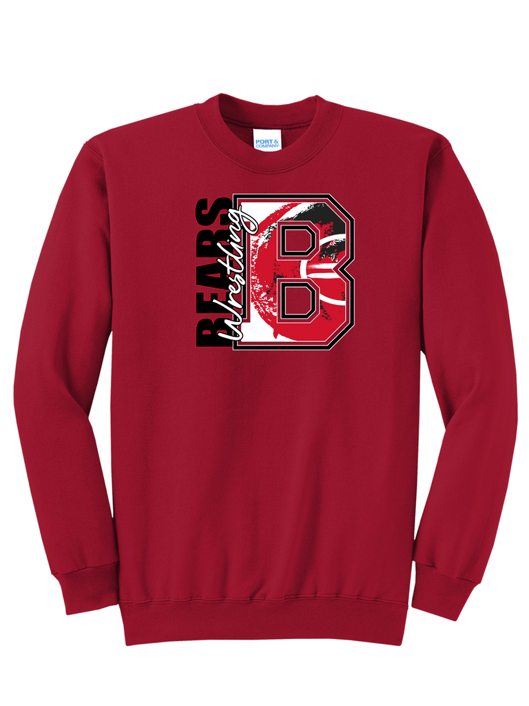 Wrestling Club Bears Crewneck