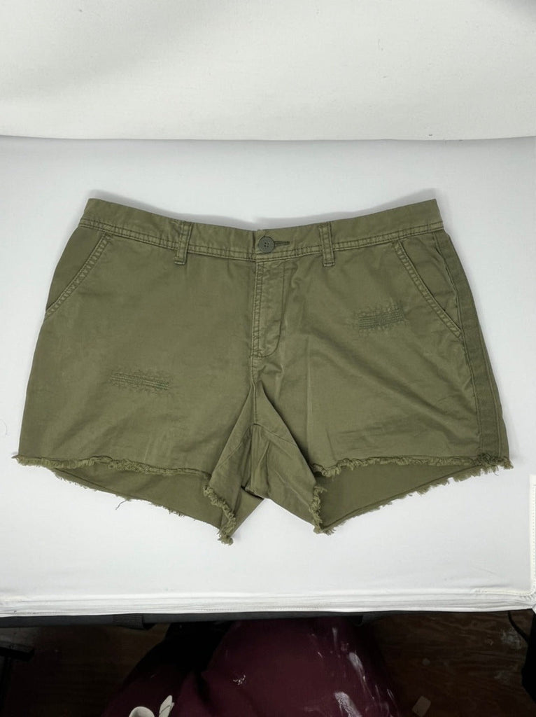 army green shorts, size 14 #91