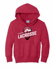 Load image into Gallery viewer, Youth Lady Bears Lacrosse Mountains Hoodie