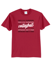 Load image into Gallery viewer, Volleyball Club T-Shirt Stacked