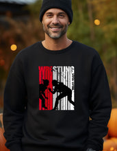 Load image into Gallery viewer, Wrestling Club Wrestling Stripes- Crewneck