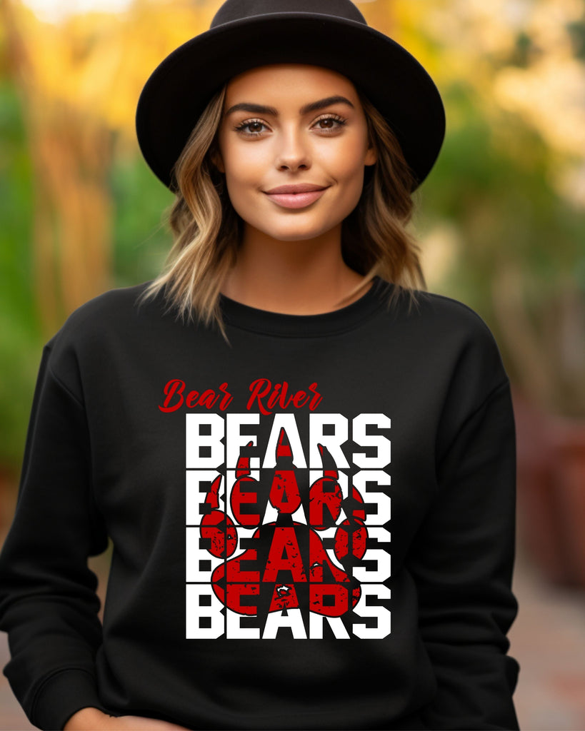 Bear River Bears Paw Crewneck