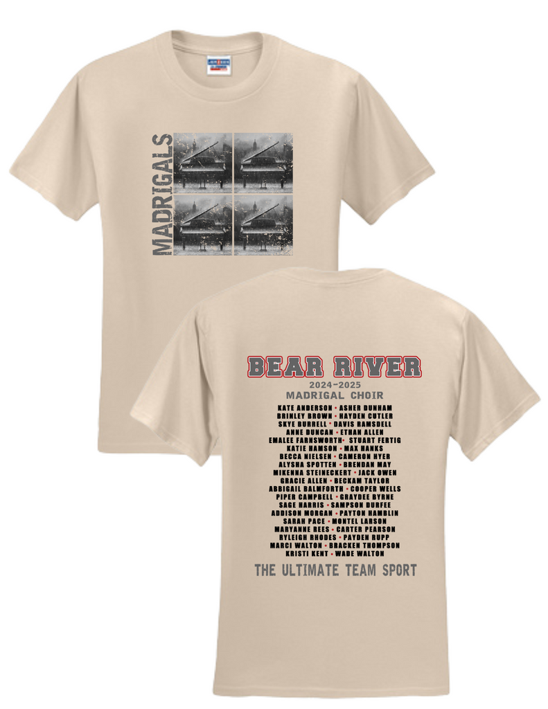 Bear River Madrigals Choir OG T-Shirt