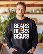 Load image into Gallery viewer, Bears Football Bolt Crewneck