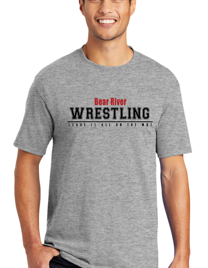 Boys Wrestling leave it on the mat  T-Shirt