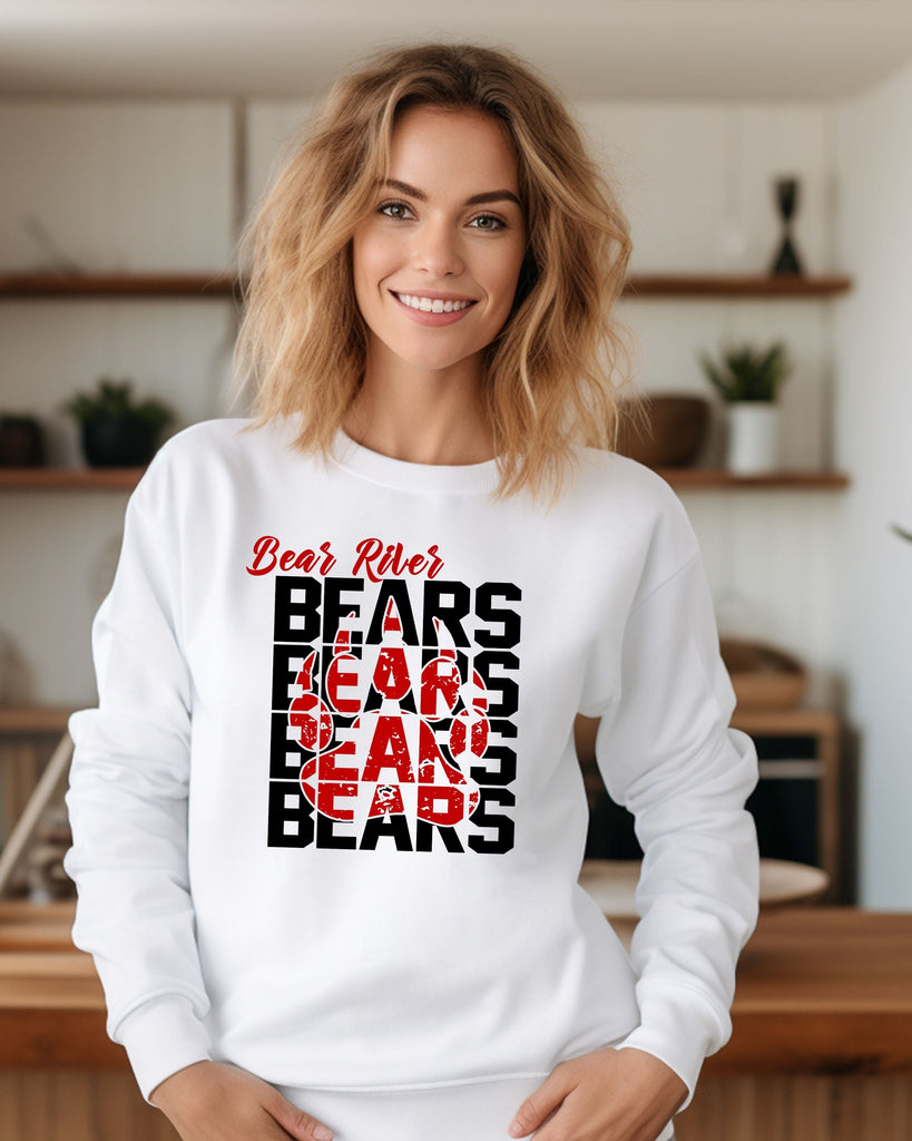 Bear River Bears Paw Crewneck