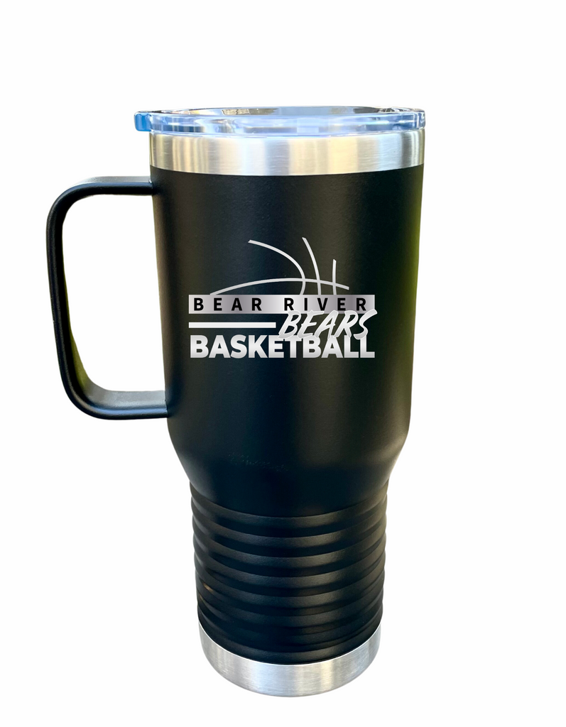 Boys Basketball 20z Insulated Travel Mug