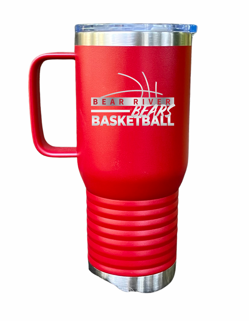 Boys Basketball 20z Insulated Travel Mug