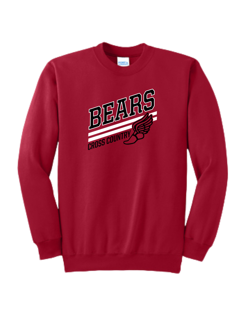 BR Cross Country Crewneck Bears Slant