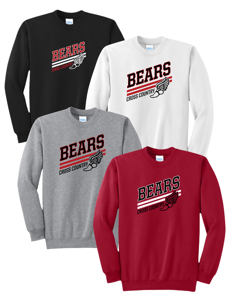 BR Cross Country Crewneck Bears Slant