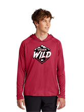 Load image into Gallery viewer, Utah Wild Crest Performance T-shirt Hoodie