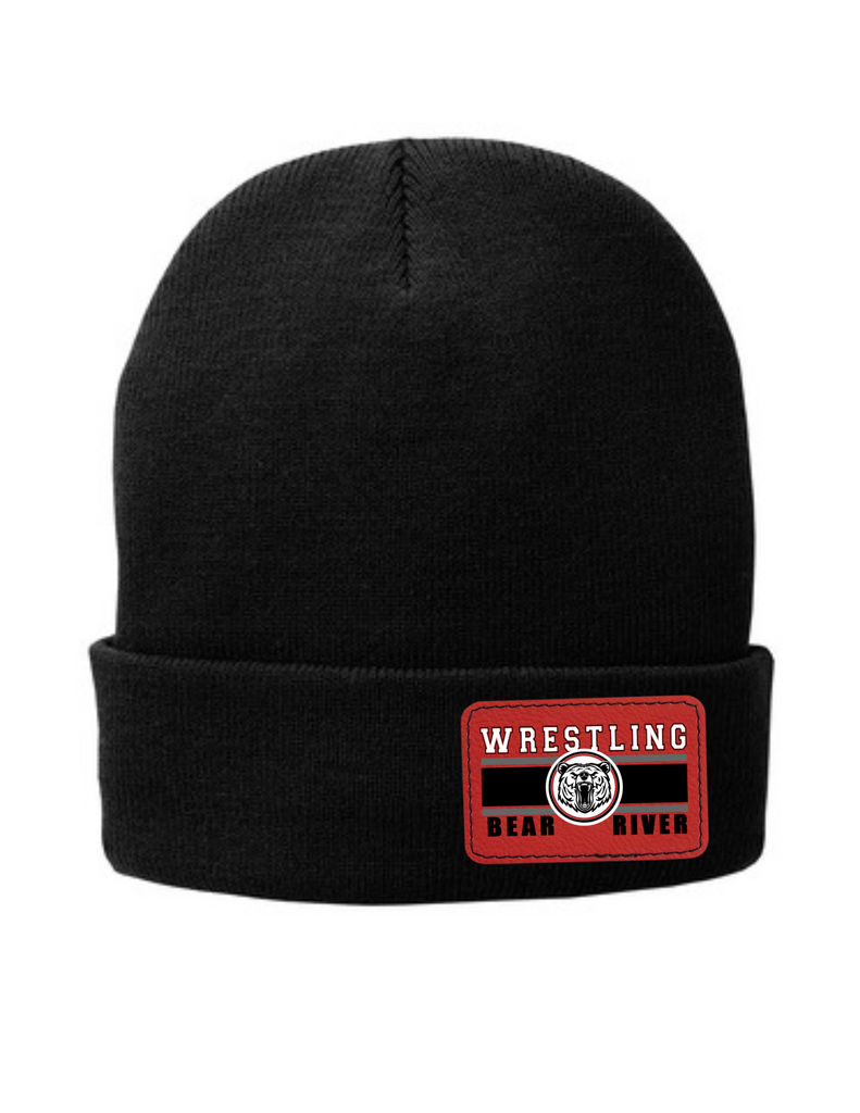 Boys Wrestling Port & Company® Fleece-Lined Knit Cap