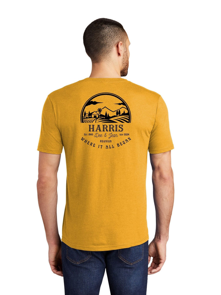 Where it all began Front & Back T-shirt Tri-blend