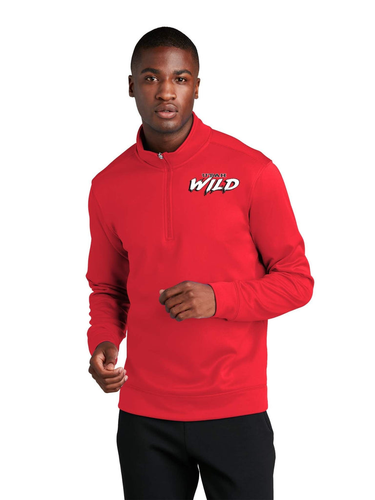 Utah Wild Performance Fleece 1/4-Zip Pullover Sweatshirt