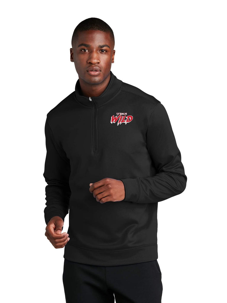 Utah Wild Performance Fleece 1/4-Zip Pullover Sweatshirt