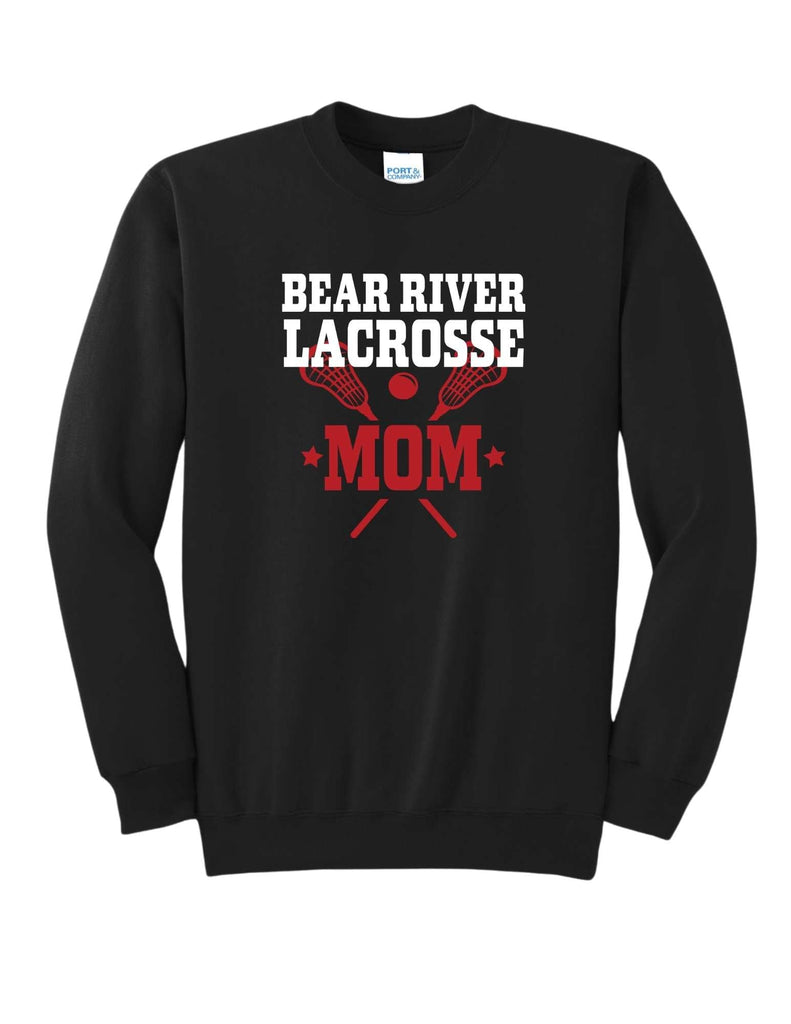 Boys Youth Lacrosse Lacrosse Mom Crewneck- Adult