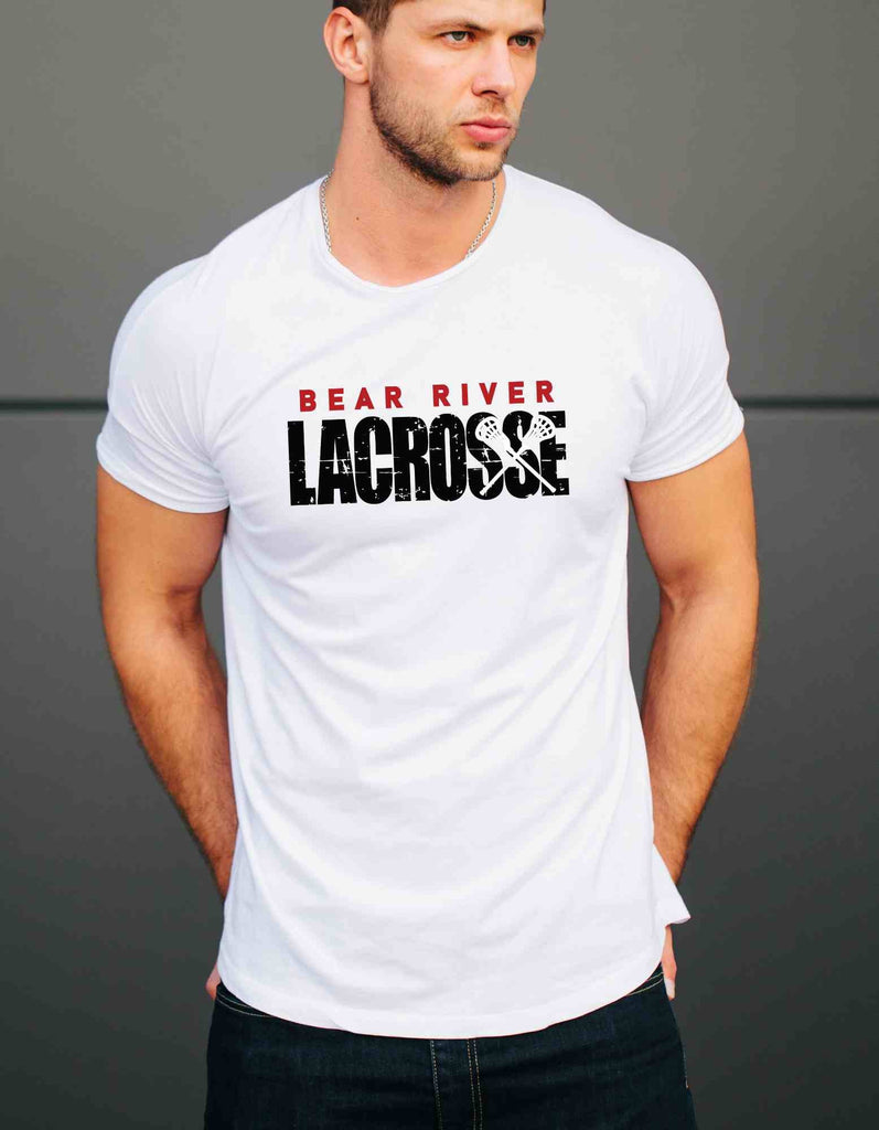 Bear River Lacrosse Grunge T-Shirt