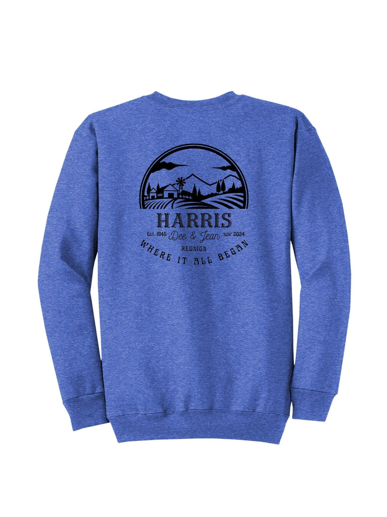 Where is all began Front & Back Crewneck