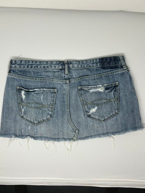 ABERCROMBIE&FITCH JEAN SKIRT,size 2 #34