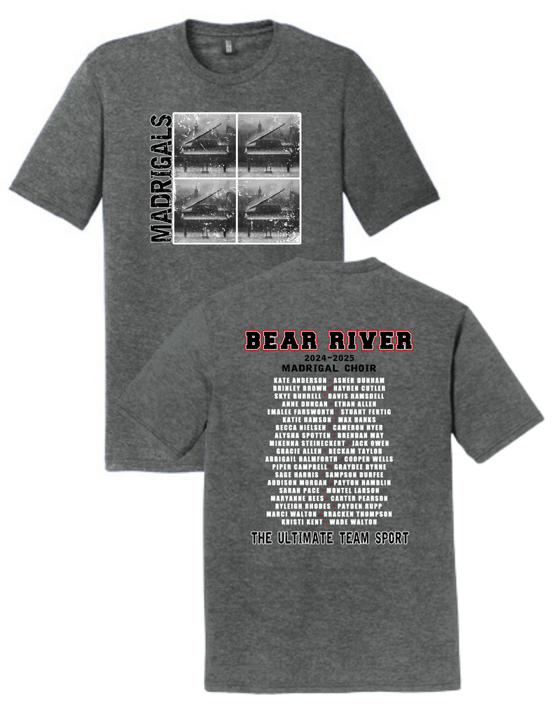 Bear River Madrigals Choir Tri Blend T-Shirt