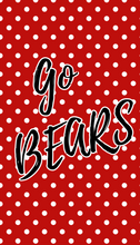 Load image into Gallery viewer, Boys Basketball Go Bears Microfiber Towels