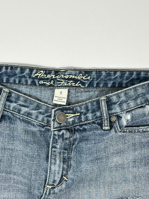 ABERCROMBIE&FITCH JEAN SKIRT,size 2 #34