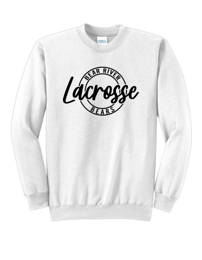 Bear River Lacrosse Circle Crewneck