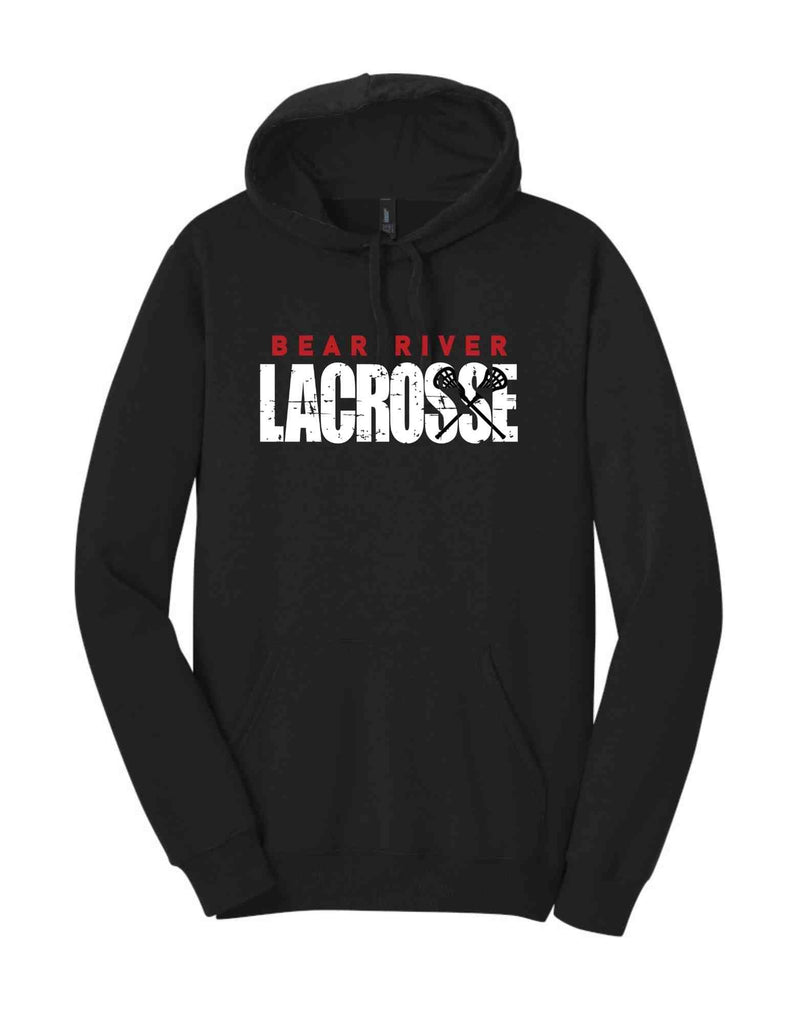 Bear River Lacrosse Grunge Hoodie