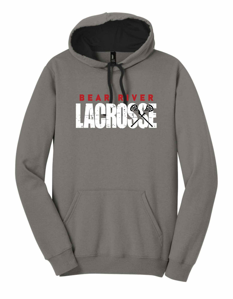 Bear River Lacrosse Grunge Hoodie