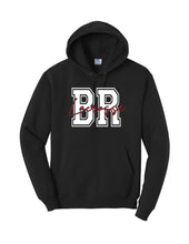 Load image into Gallery viewer, Boys Youth Lacrosse BR Lacrosse Cursive Hoodie- Adult &amp; Youth Sizes