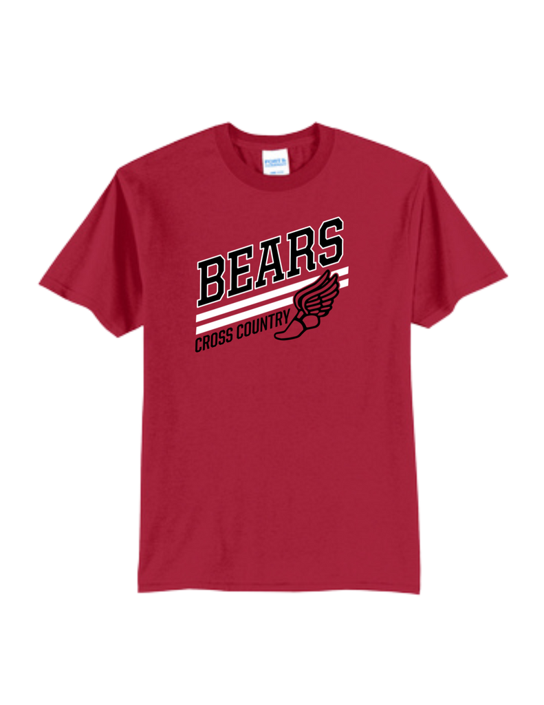 BR Cross Country T-Shirt Bears Slant