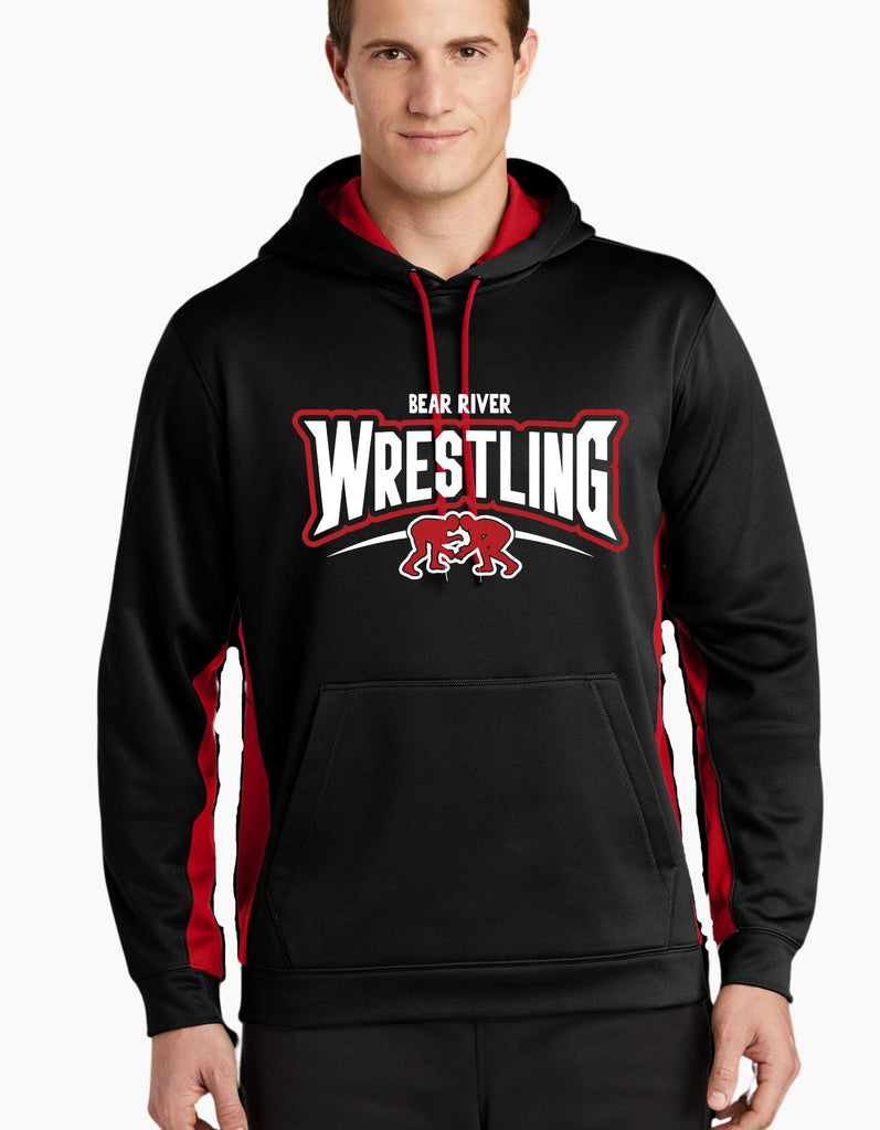 Wrestling Club  Sport-Tek® Sport-Wick® Fleece Colorblock Hooded Pullover Wrestling