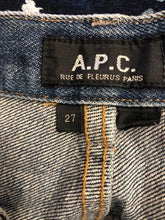 Load image into Gallery viewer, A P C jeans, Size 27 #702