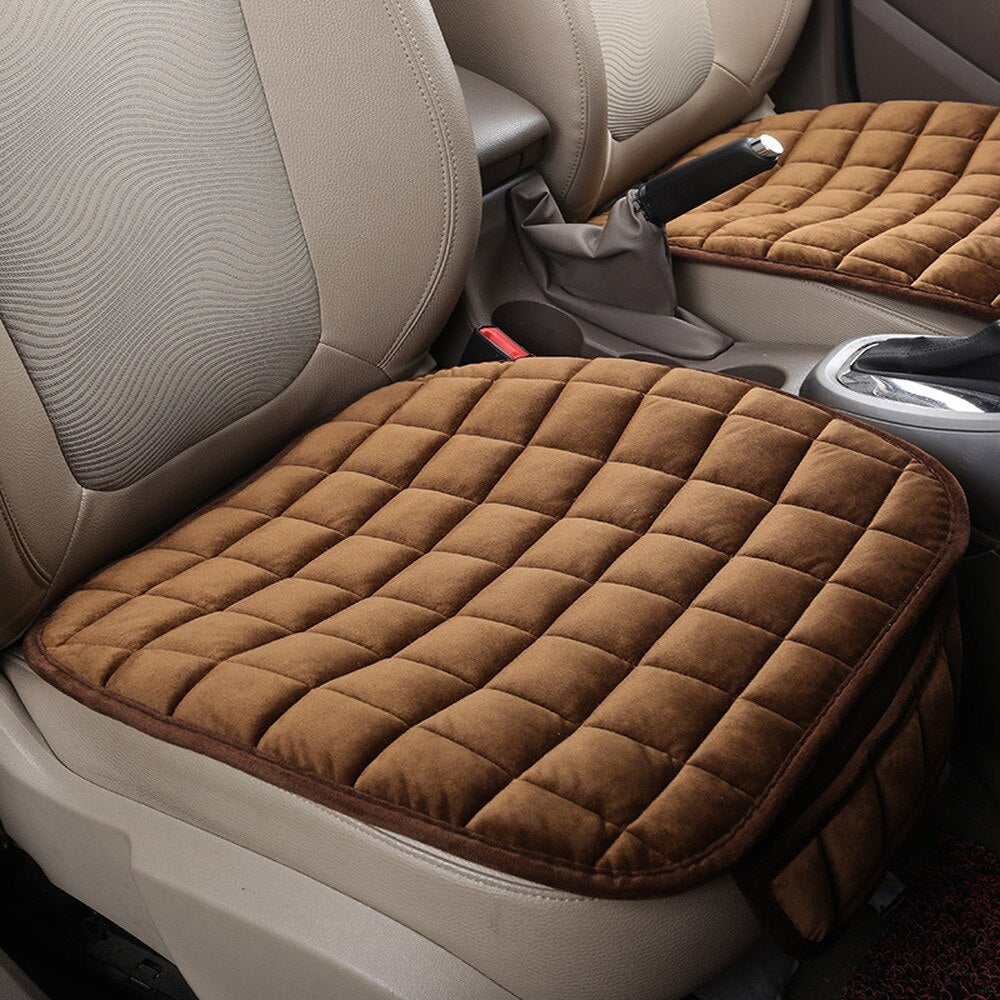 Universal Winter Warm Car Seat Cover Cushion Anti-slip Front Chair Seat Breathable Pad Car Seat Protector Seat Covers for Cars