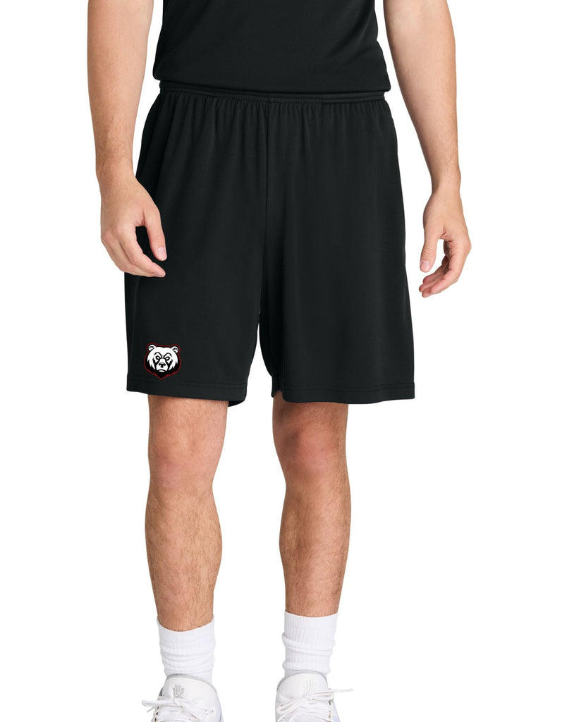 Boys Basketball Adult Sport-Tek® 7” Pocketed Short