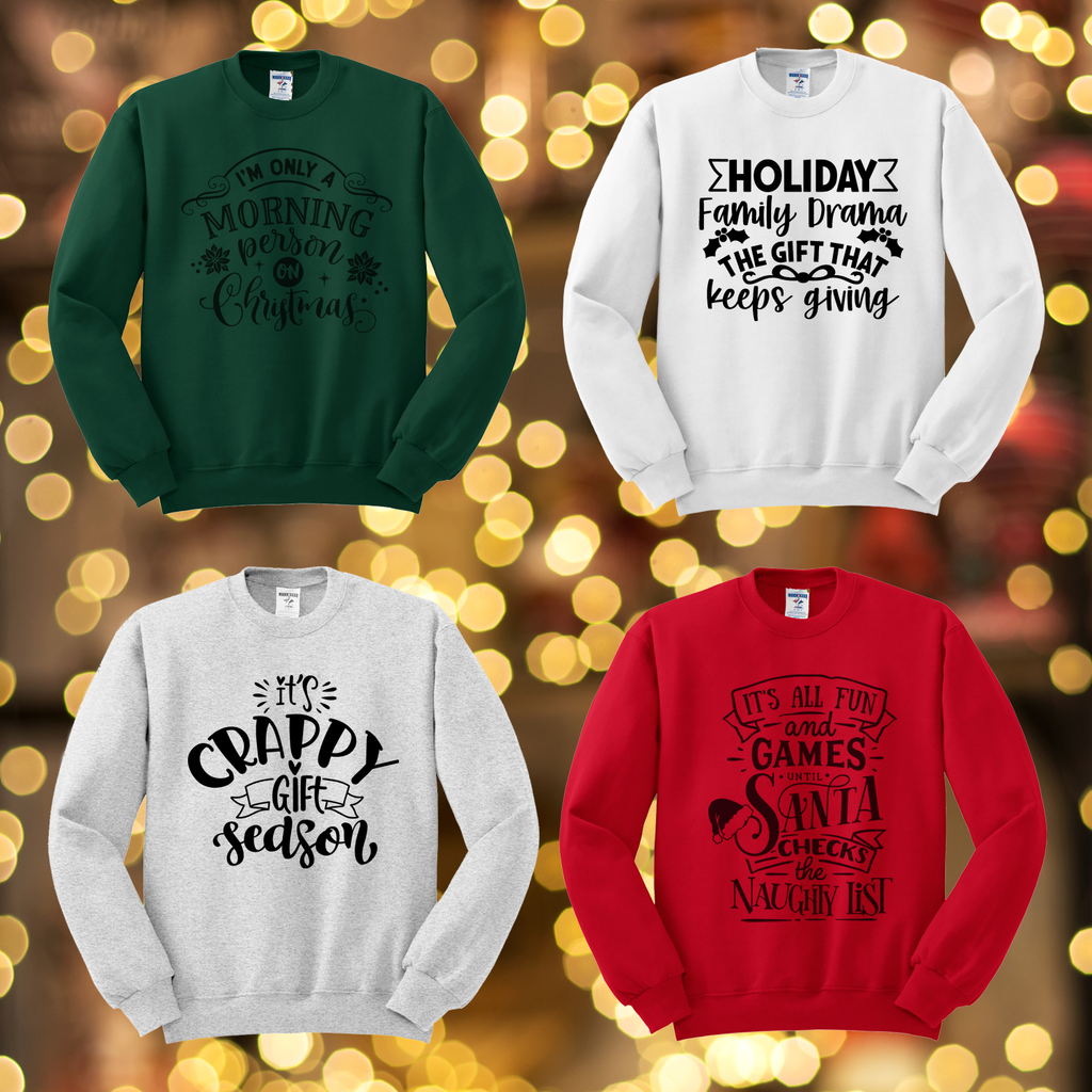 Snarky Christmas Crewneck