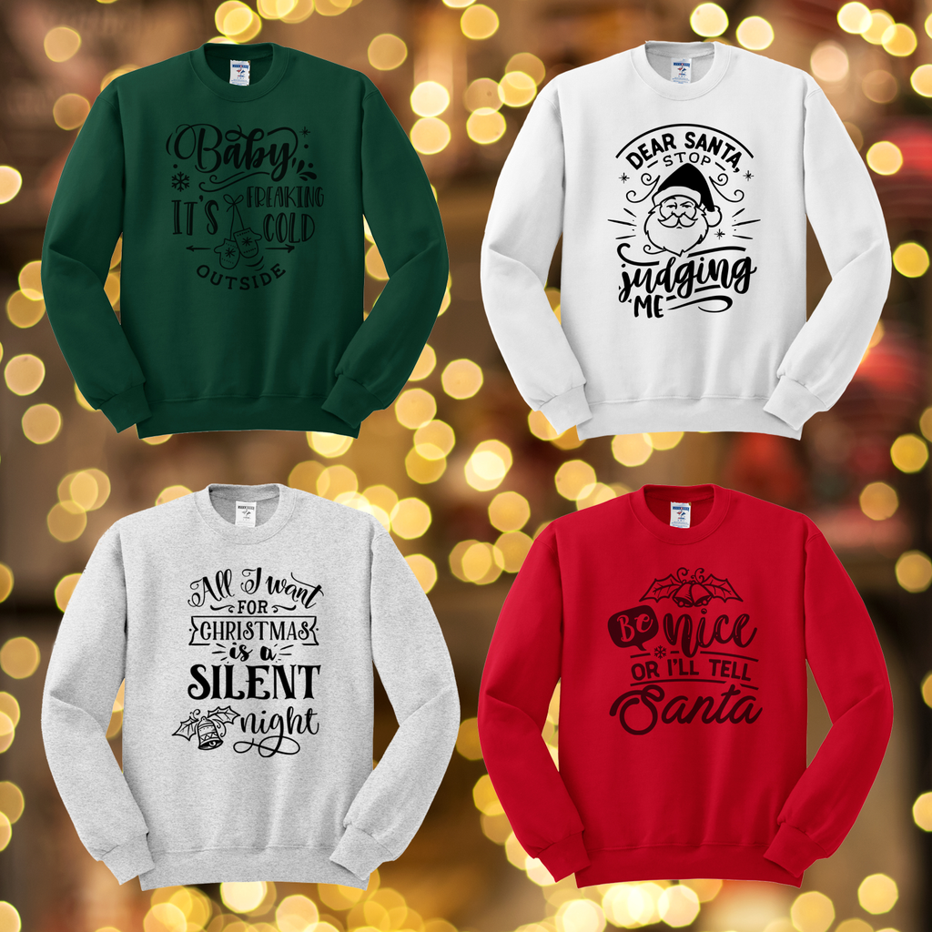 Snarky Christmas Crewneck