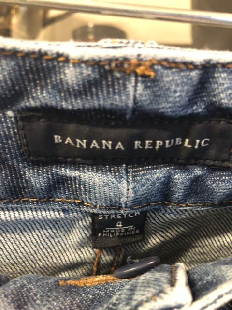 BANANA REPUBLIC JEANS, size 4  #303