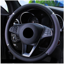 Load image into Gallery viewer, 38CM Car Steering Wheel Cover Auto Steering Wheel Braid On The Steering Wheel Cover Case Funda Volante Universal Car Accessories