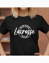 Load image into Gallery viewer, Bear River Lacrosse Circle T-Shirt