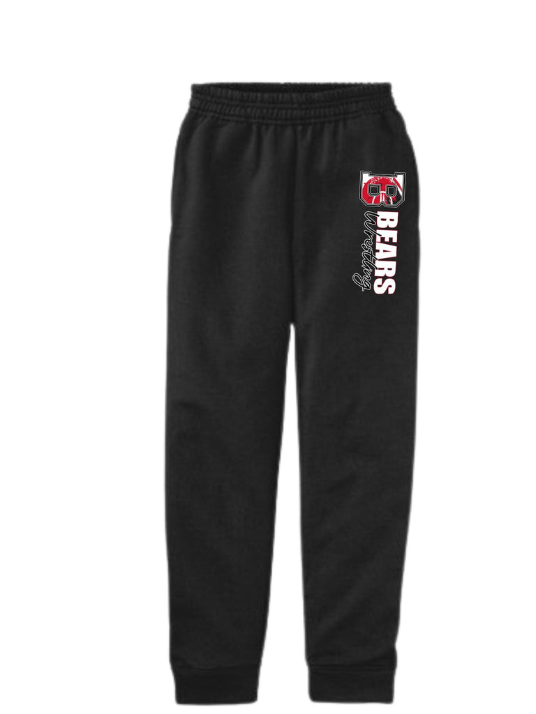 Wrestling Bears Youth Joggers