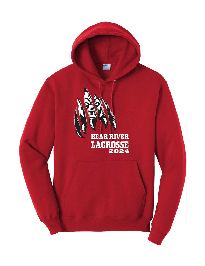 Boys Youth Lacrosse Claw Slash Hoodie